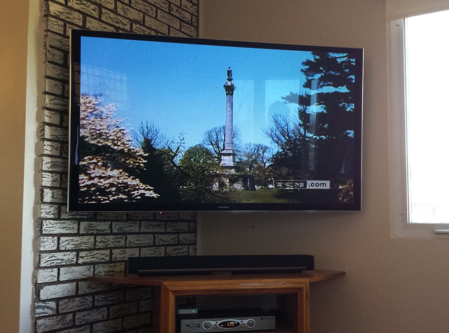 How high should a TV be mounted on a wall